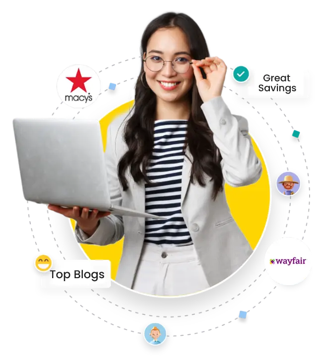 Femme faisant du shopping